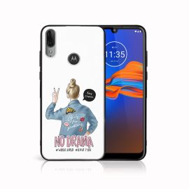 PROTEMIO MY ART szilikon borítás Motorola Moto E6 Plus NO DRAMA (138)