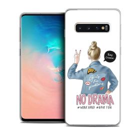 PROTEMIO MY ART Védőburkolat Samsung Galaxy S10 NO DRAMA (138)