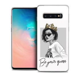 PROTEMIO MY ART Védőburkolat Samsung Galaxy S10 QUEEN (139)