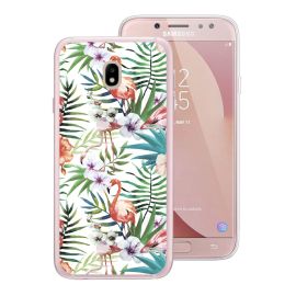 PROTEMIO MY ART kryt Samsung Galaxy J3 2017 (J330) FLAMINGOS (009)