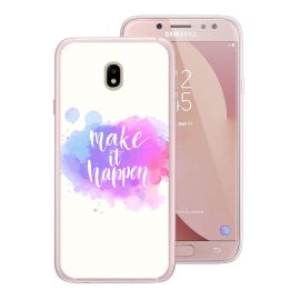 PROTEMIO MY ART kryt Samsung Galaxy J3 2017 (J330) MAKE IT HAPPEN (014)