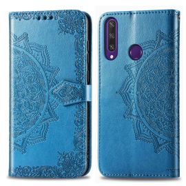ART pénztárcavédő Huawei Y6p ORNAMENT kék