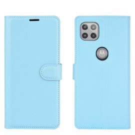 LITCHI pénztárcavédő Motorola Moto G 5G kék