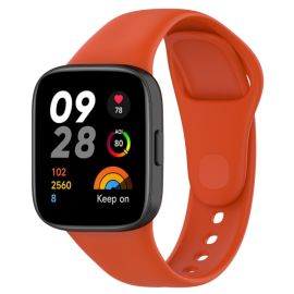 SILICONE Cserélhető szíj Xiaomi Redmihez Watch 3 narancs