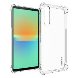 ENKAY AIRBAG Extra strapabíró burkolat Sony Xperia 10 V átlátszó