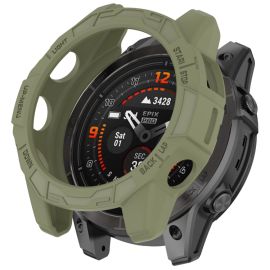 TPU HALF COVER burkolat Garmin Fenix 7S / Fenix 7S Pro zöldhöz