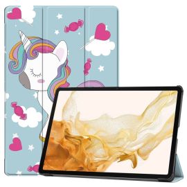 ART Összecsukható tok Samsung Galaxy Tab S9+ / S10+ UNICORN telefonhoz