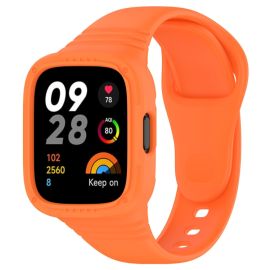 GLACIER Védőtok pánttal Xiaomi Redmi Watch 3 narancshoz