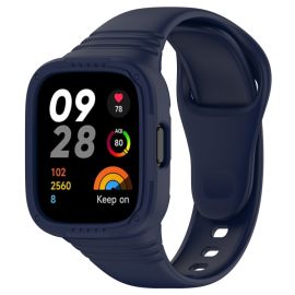 GLACIER Pántos védőtok Xiaomi Redmi Watch 3 sötétkék színhez