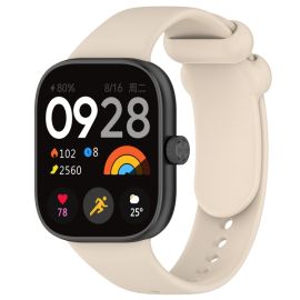 SZILIKON Cserélhető szíj Redmi Watch 4 bézs színűre