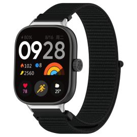 NYLON Cserélhető heveder Xiaomi Redmi Watch 4 fekete