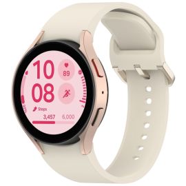SILICONE Cserélhető szíj Samsung Galaxy Watch FE bézs