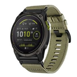 CANVAS Cserélhető szíj Garmin Enduro 3 ARMY GREEN-hoz