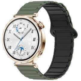 MAGNA-FLEX Csere szíj Huawei Watch GT 5 41mm / GT 6 41mm GREEN BLACK