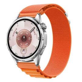 NYLON Cserélhető szíj Huawei Watch GT 5 46mm / GT 6 46mm órához, narancssárga