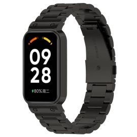 TECH-PROTECT Fém szíj huzattal Xiaomi Smart Band 8 Active fekete