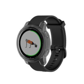 TPU védőtok Garmin Vivoactive 4 / Garmin Venu 2 fekete