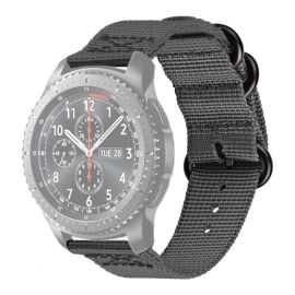 NYLON Univerzális óraszíj - szélessége 22mm szürke