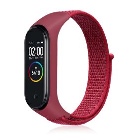 NYLON Cserélhető szíj Xiaomi Smart Band 7 piroshoz