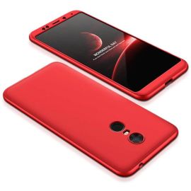 360° Ochranný obal Xiaomi Redmi 5 Plus červený