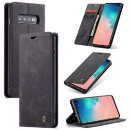 CASEME Flip tok Samsung Galaxy S10 fekete