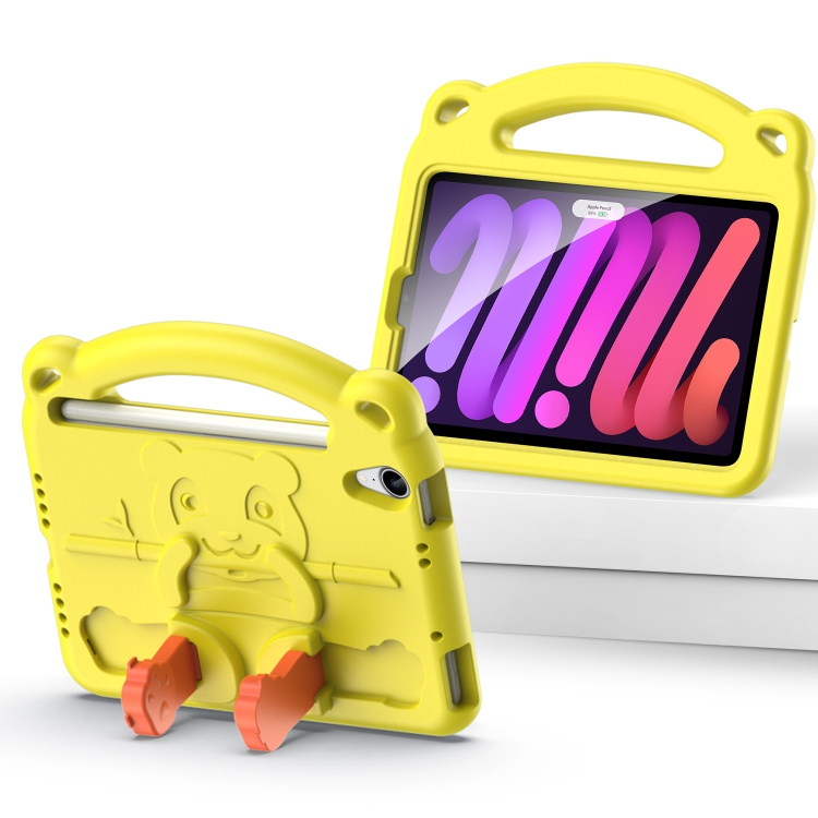 DUX PANDA Baby tok Apple iPad mini 2021 sárga termék 2. képe