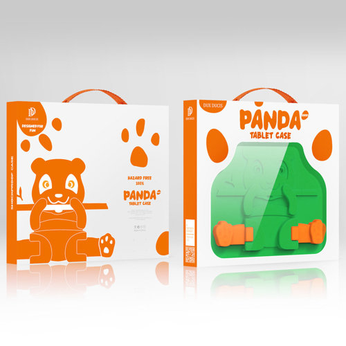 DUX PANDA Samsung Galaxy Tab A7 10.4 (T500 / T505) zöld termék 2. képe