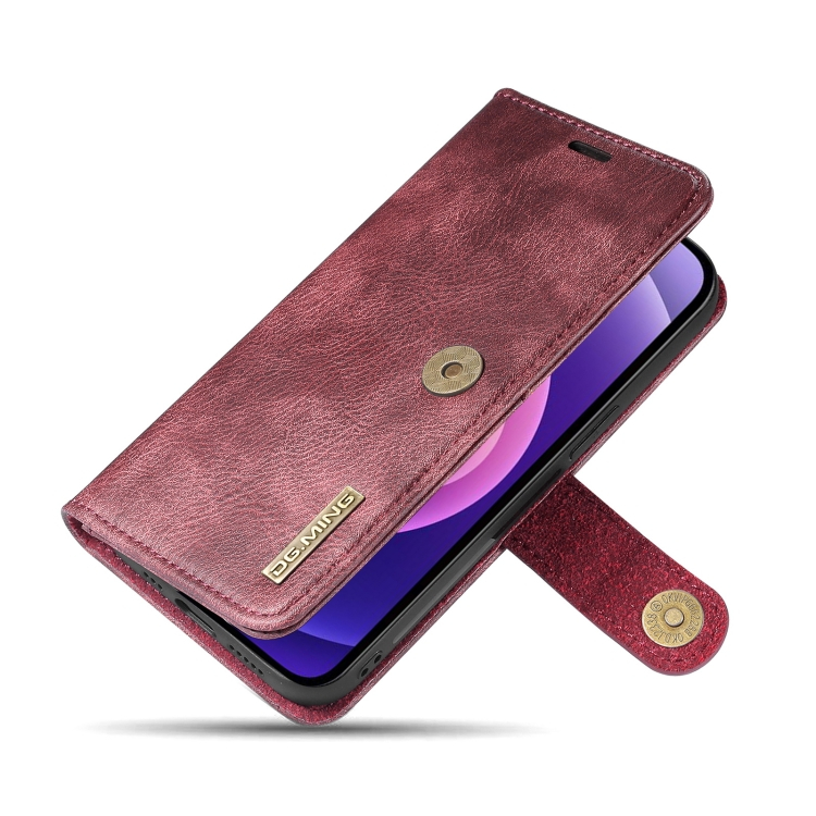 DG.MING Wallet tok 2 Apple iPhone 13 mini piros termék 2. képe