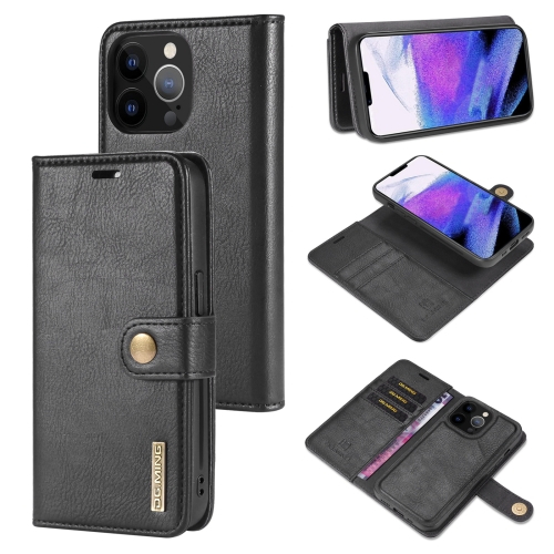 DG.MING Wallet tok 2 Apple iPhone 13 Pro fekete termék 2. képe