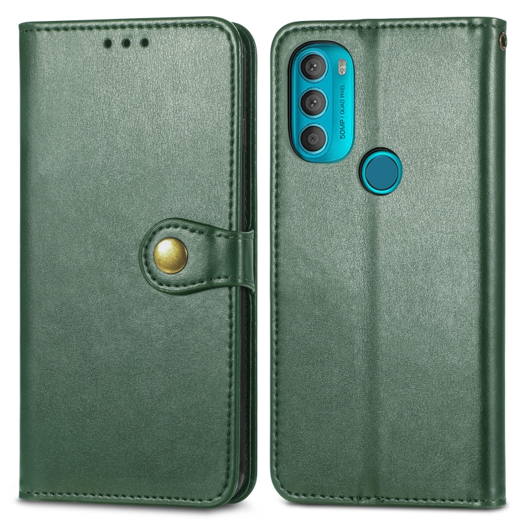 LEATHER BUCKLE tok Motorola Moto G71 5G zöld akciós termékkép 1