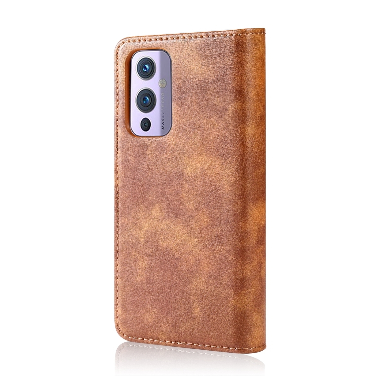 DG.MING Pénztárcahuzat 2in1 OnePlus 9 barna termék 2. képe