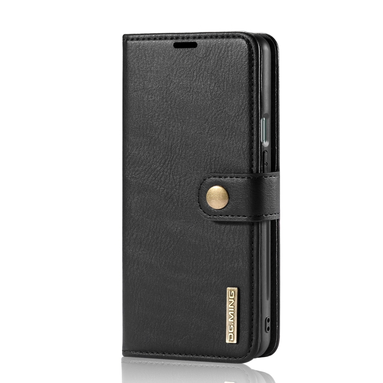 DG.MING Wallet tok 2in1 OnePlus 9 Pro fekete akciós termékkép 1