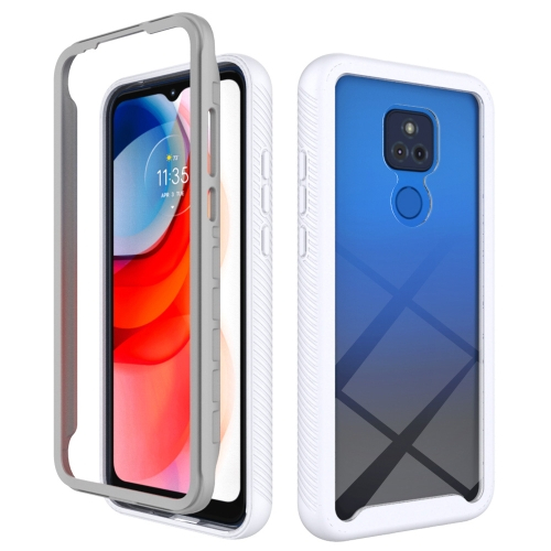 DUAL burkolat Motorola Moto G Play (2021) fehér akciós termékkép 1