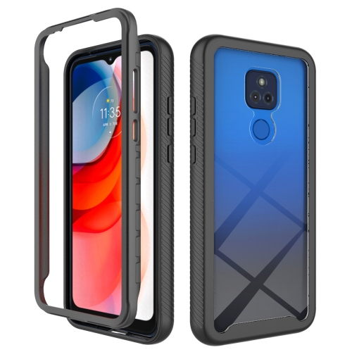 DUAL burkolat Motorola Moto G Play (2021) fekete akciós termékkép 1