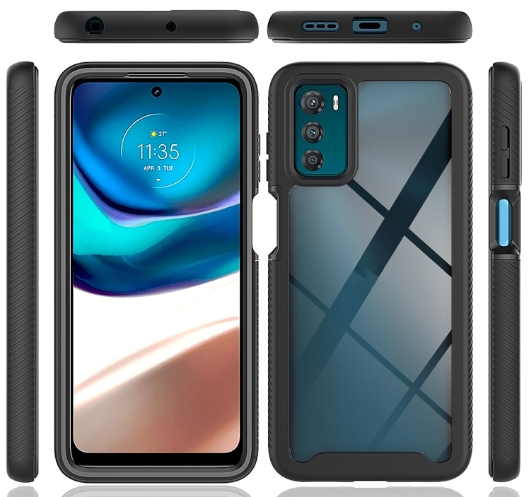 DUAL Kétoldalas burkolat Motorola Moto G42 lila termék 2. képe