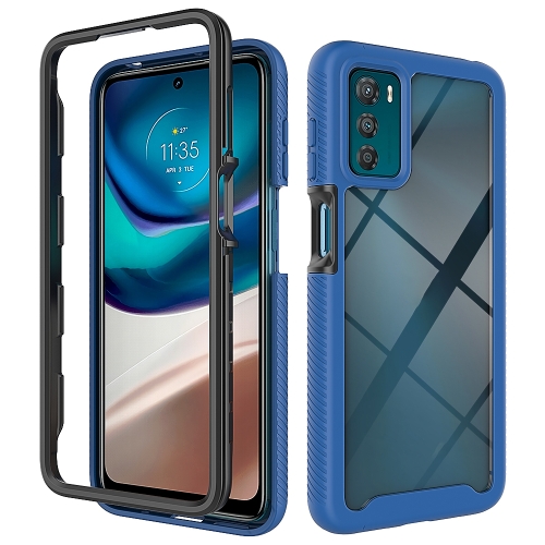 DUAL Kétoldalas burkolat Motorola Moto G42 sötétkékhez akciós termékkép 1