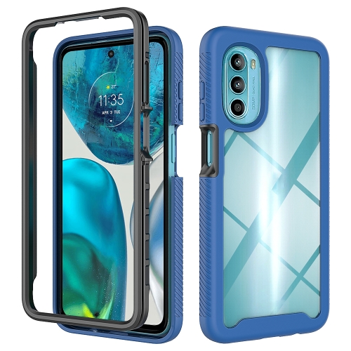 DUAL Kétoldalas burkolat Motorola Moto G52 / G82 sötétkékhez akciós termékkép 1