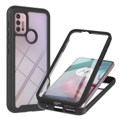 DUAL Kétoldalas borítás Motorola Moto G10 / G20 / G30 fekete fóliával akciós termékkép 1