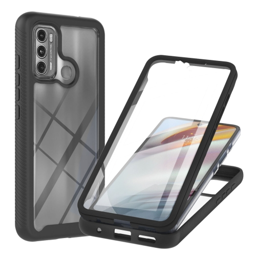 DUAL Kétoldalas borítás Motorola Moto G60 fekete fóliával akciós termékkép 1