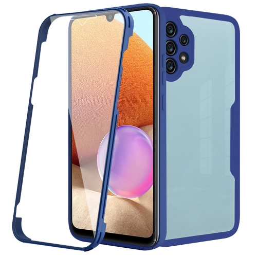 DUAL Kétoldalas huzat fóliával Samsung Galaxy A32 kék akciós termékkép 1
