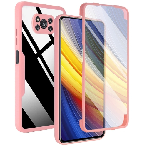 DUAL Kétoldalas borító fóliával Xiaomi Poco X3 NFC / X3 Pro rózsaszín akciós termékkép 1