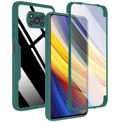 DUAL Kétoldalas borítás fóliával Xiaomi Poco X3 NFC / X3 Pro zöld akciós termékkép 1