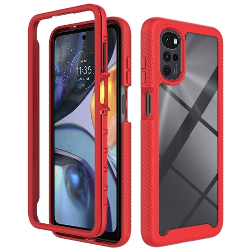 DUAL Kétoldalas burkolat Motorola Moto G22 piros akciós termékkép 1
