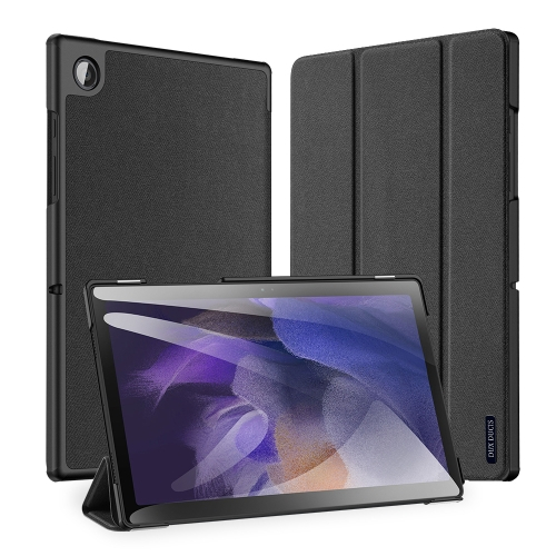 DUX DOMO Flip tok Samsung Galaxy Tab A8 (SM-X205 / SM-X200) fekete akciós termékkép 1