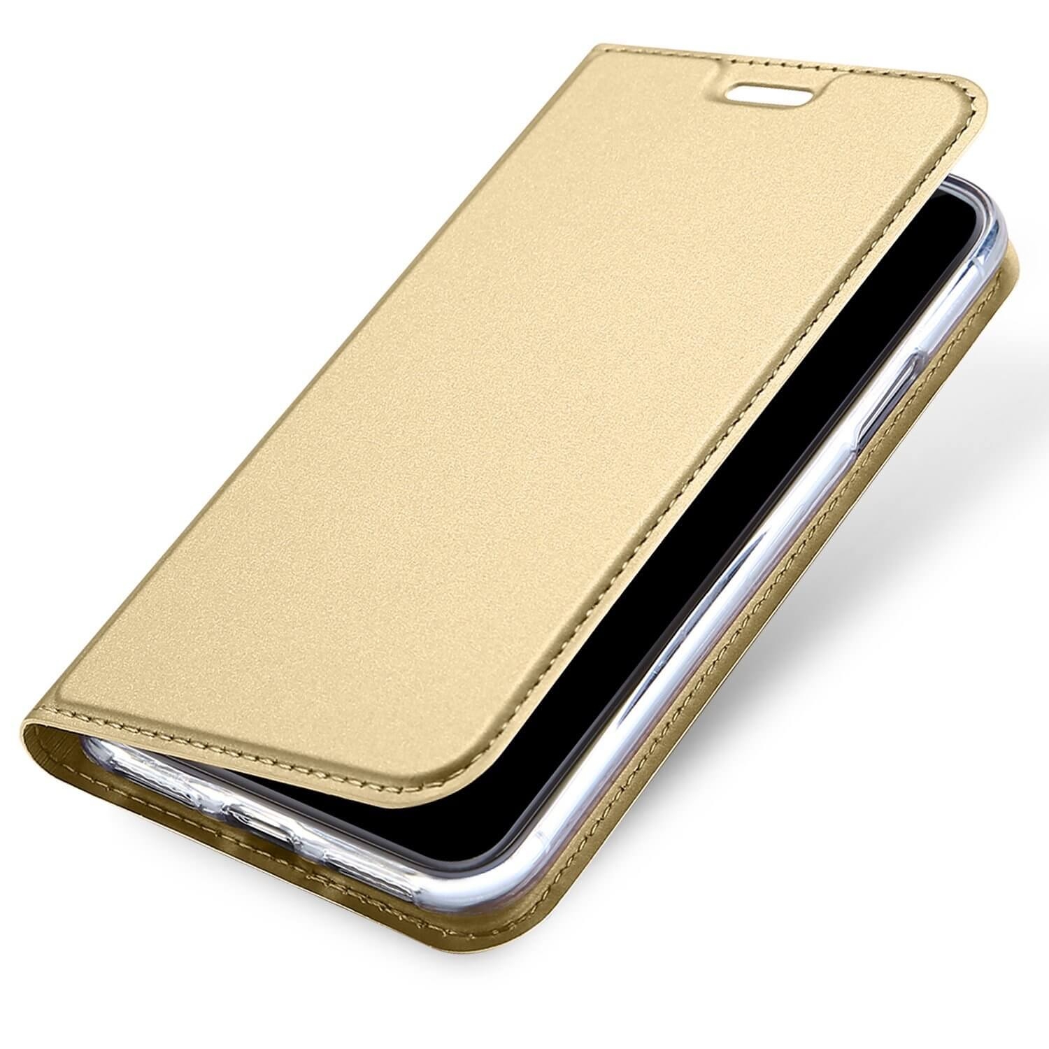 DUX könyves tok Apple iPhone XS Max arany termék 2. képe