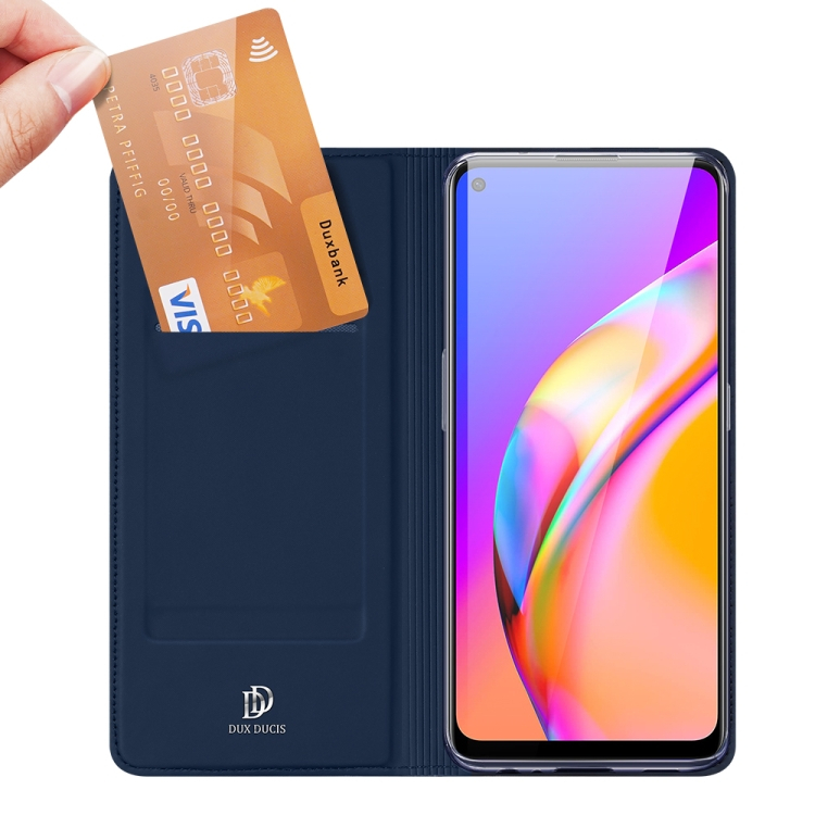 DUX pénztárcavédő Oppo Reno5 Z kék termék 2. képe