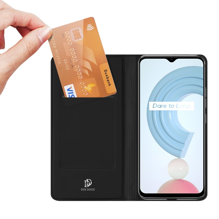 DUX pénztárcavédő Realme C21Y / C25Y fekete termék 2. képe