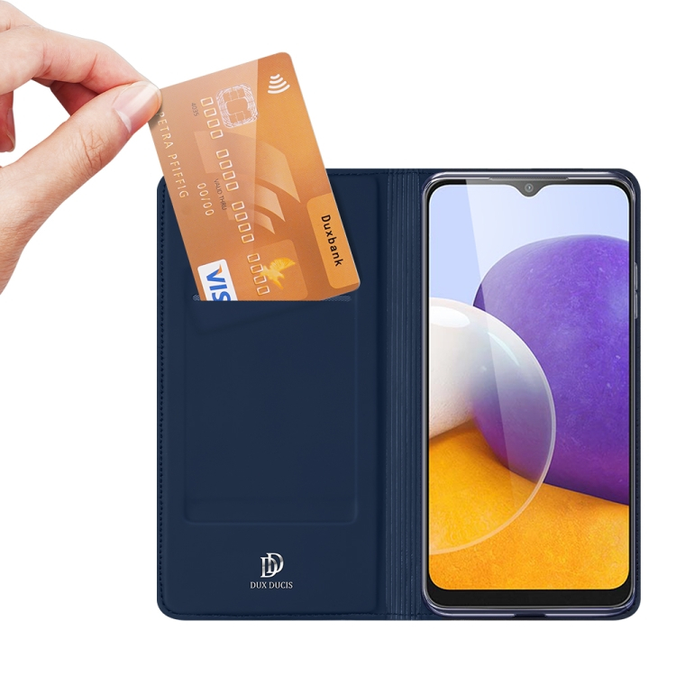 DUX pénztárcavédő Samsung Galaxy A22 kék termék 2. képe