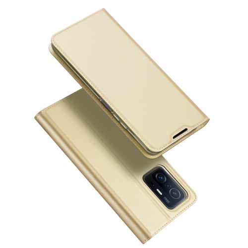 DUX pénztárca huzat Xiaomi 11T / 11T Pro arany akciós termékkép 1
