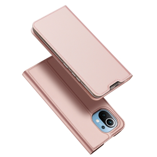 DUX pénztárca huzat Xiaomi Mi 11 rózsaszín akciós termékkép 1
